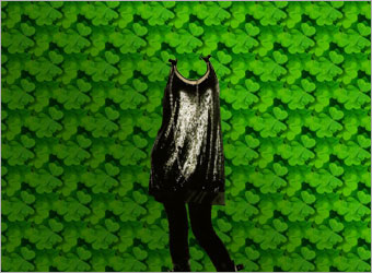 Photoshop填充图案给人物添加保护绿