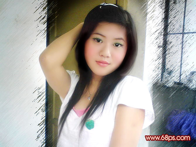 轻松PS女孩生活照片