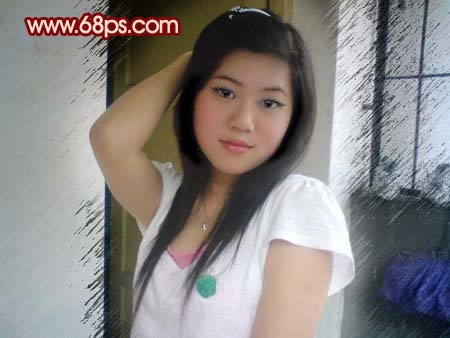 轻松PS女孩生活照片