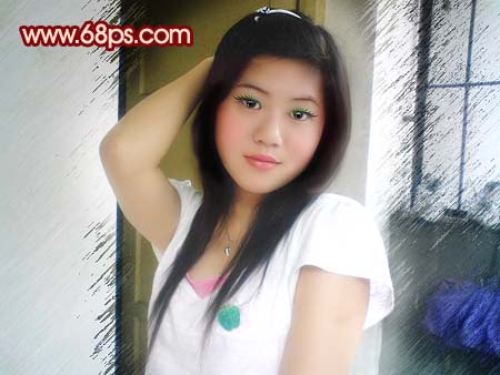 轻松PS女孩生活照片