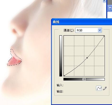 Photoshop照片处理：另类白发女孩
