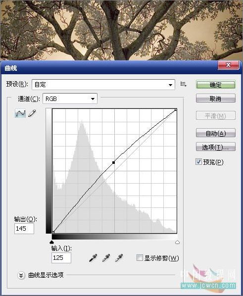 Photoshop调色：树木照片的冷暖色调