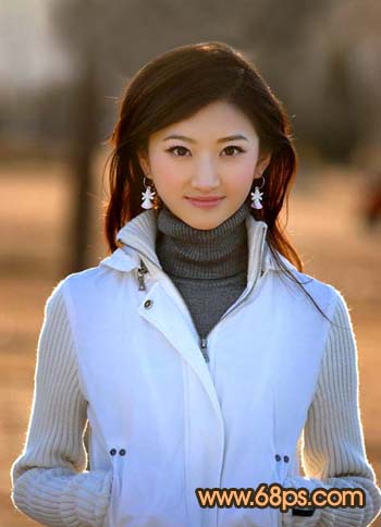 讨女孩欢心 PS把模糊照片变清新靓丽