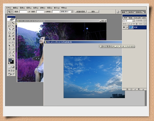Photoshop处理艺术照片个性蝴蝶女孩