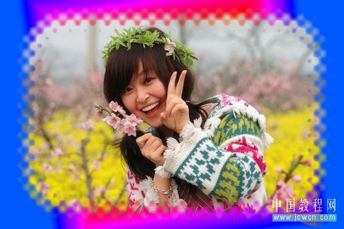 Photoshop轻松制作边框效果_脚本之家jb51.net整理