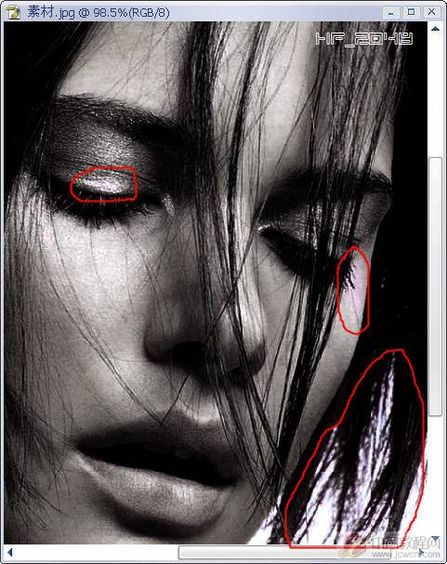 Photoshop调制灰色调时尚MM商业广告_脚本之家www.jb51.net在线转载