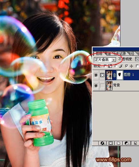 Photoshop轻松制作粉色风格非主流照_脚本之家jb51.net整理
