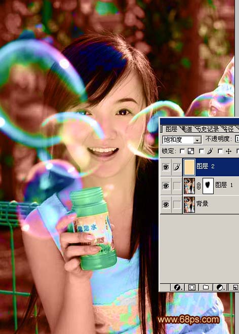 Photoshop轻松制作粉色风格非主流照_脚本之家jb51.net整理