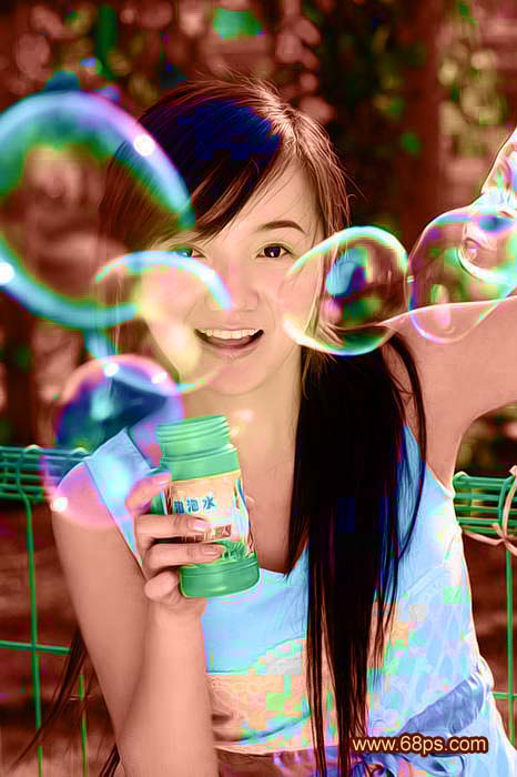 Photoshop轻松制作粉色风格非主流照_脚本之家jb51.net整理