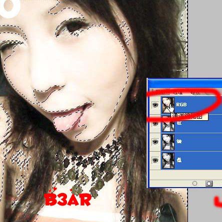 Photoshop非主流MM照片简单调色及美化教程_脚本之家jb51.net整理
