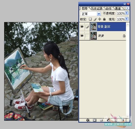 PS调色教程:蓝橙色调照片的制作方法_jb51.net网络转载