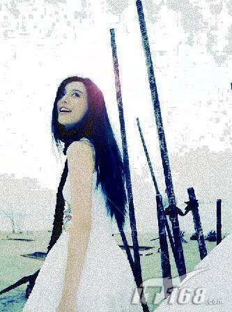 Photoshop处理数码照片为女孩海报