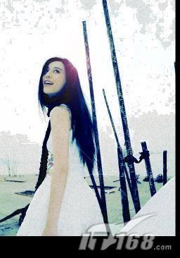 Photoshop处理数码照片为女孩海报