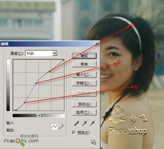 妙用Photoshop曲线调色把照片变清晰_脚本之家jb51.net在线转载