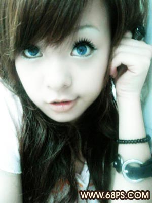 PS历史快照来给MM化妆,非主流效果制作_脚本之家jb51.net