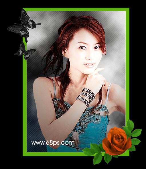 Photoshop照片处理教程:自我风采展示