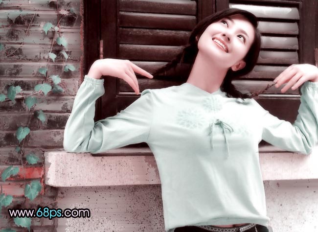 非主流ps教程:可爱MM照片色调调整_脚本之家jb51.net转载