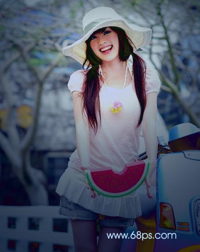 非主流ps教程：油画风格Sener非主流