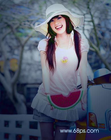 非主流ps教程：油画风格Sener非主流