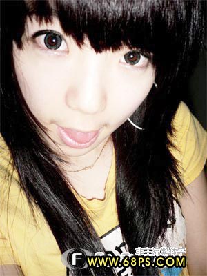 Photoshop教程:Cherry非主流照片