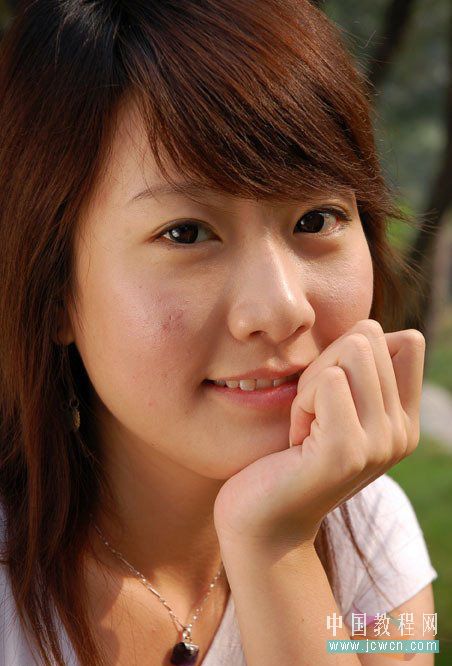 Photoshop调色教程:靓丽女孩色调