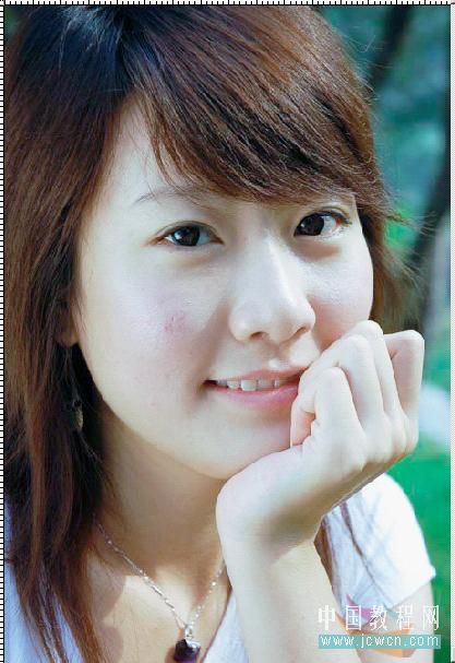 Photoshop调色教程:靓丽女孩色调