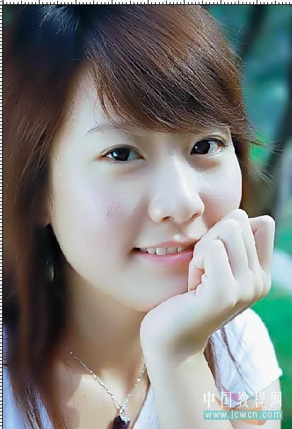 Photoshop调色教程:靓丽女孩色调