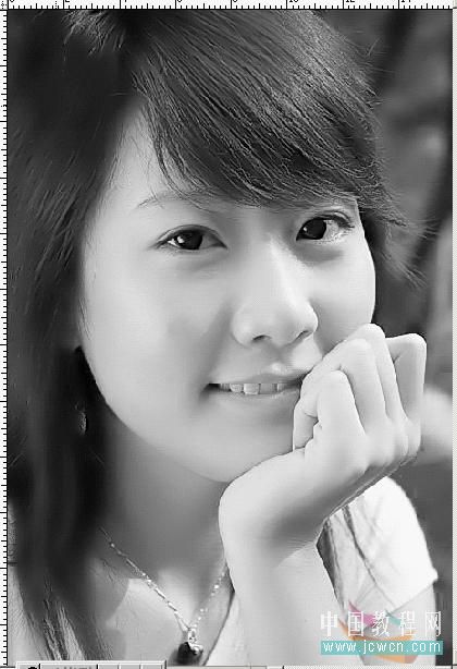 Photoshop调色教程:靓丽女孩色调