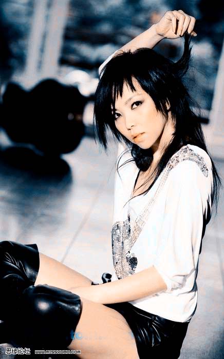 Photoshop教程:MM照片的抽丝处理_脚本之家jb51.net转载