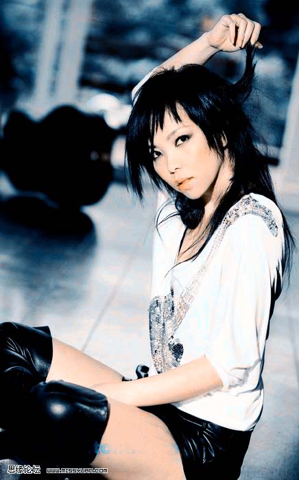 Photoshop教程:MM照片的抽丝处理_脚本之家jb51.net转载