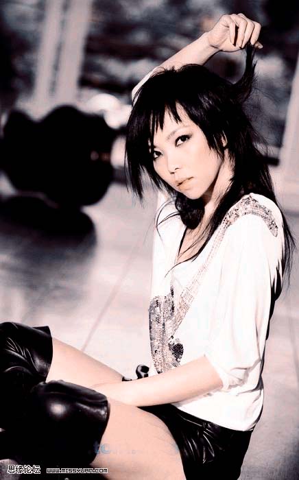 Photoshop教程:MM照片的抽丝处理_脚本之家jb51.net转载