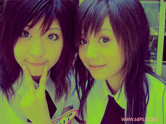 非主流ps教程:Cute风格非主流照片制作_脚本之家jb51.net网络整理