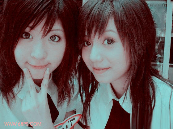 非主流ps教程:Cute风格非主流照片制作_脚本之家jb51.net网络整理