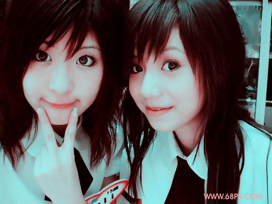 非主流ps教程:Cute风格非主流照片制作_脚本之家jb51.net网络整理