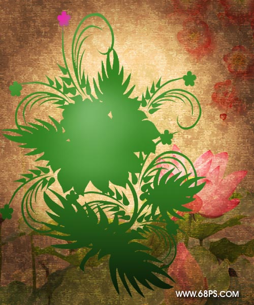 Photoshop制作古典韵味的MM签名特效_脚本之家jb51.net