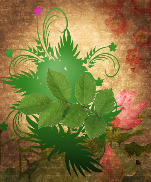 Photoshop制作古典韵味的MM签名特效_脚本之家jb51.net