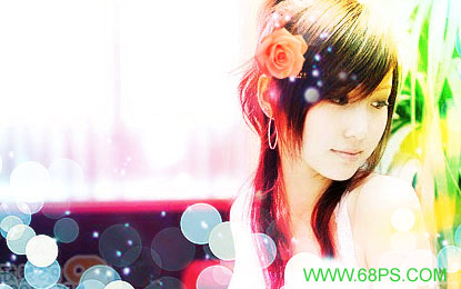 Photoshop简单制作幸福花香MM签名_脚本之家jb51.net网络整理