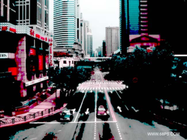 photoshop调色教程:游荡的城市颓废效果