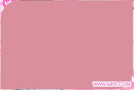 Photoshop为MM制作可爱粉色非主流效果