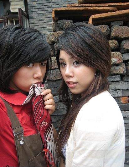 非主流PS美化教程:制作红绿色调效果