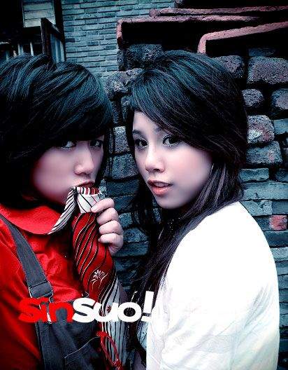 非主流PS美化教程:制作红绿色调效果