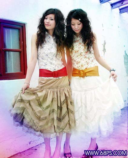 Photoshop制作Shine风格非主流教程