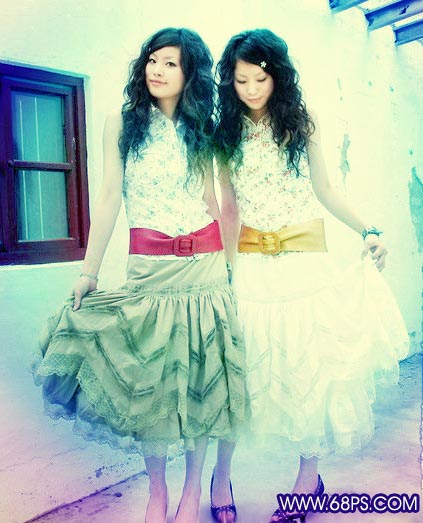 Photoshop制作Shine风格非主流教程