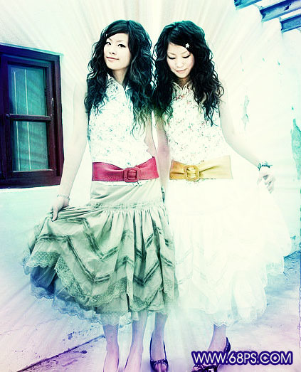 Photoshop制作Shine风格非主流教程