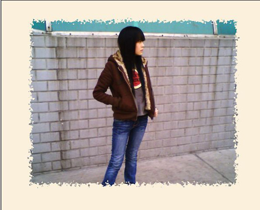 Photoshop制作陈旧照片及泛黄色调调节