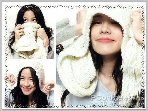 Photoshop制作美女林嘉欣爱情怀旧签名名