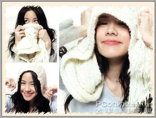 Photoshop制作美女林嘉欣爱情怀旧签名名