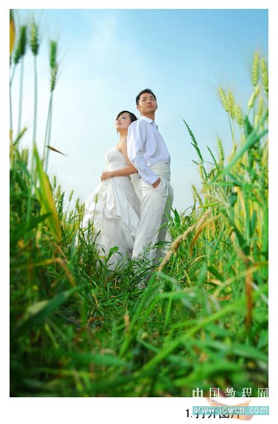Photoshop调色实例:美丽的季节