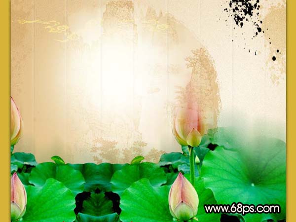 Photoshop制作国色天香美女