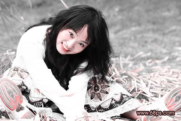 Photoshop照片调色:单一颜色图片效果